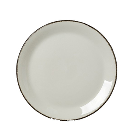 plate CHARCOAL DAPPLE Ø 255 mm porcelain product photo