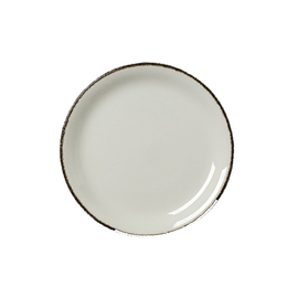 plate CHARCOAL DAPPLE porcelain | 203 mm product photo