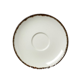 saucer CHARCOAL DAPPLE porcelain Ø 153 mm product photo