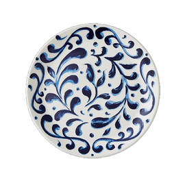 plate deep MESSINA BLUE Ø 255 mm porcelain product photo