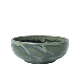 bowl AURORA VESUVIUS porcelain Burnt Emerald 0.66 ltr product photo  S