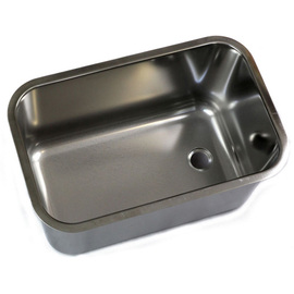 kitchen sink stainless steel 500 x 500 x 300 mm product photo