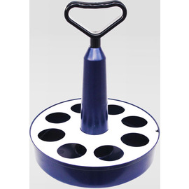 Kölsch beer holder small blue | 8 compartments product photo