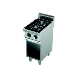 2 burner gas stove C4070G | 18 kW | 400 mm x 700 mm H 900 mm product photo