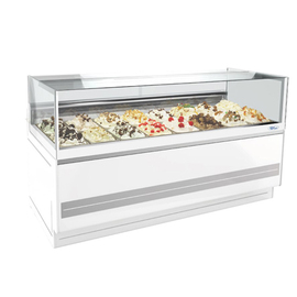 ice cream showcase Cometa 12 | suitable for 12 ice cream containers | 1092 mm x 970 mm H 1220 mm product photo