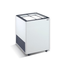 chest freezer Ektor16 SGL with glass sliding lid | 132.0 ltr | 654 mm x 644 mm H 895 mm product photo