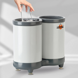 glass washer Twin-Go | pre-rinsing and rinsing product photo S