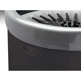 glass rinser | SPÜLBOY® Twin-Go T shady grey with cleaning set product photo  S