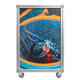 glass washing counter Performance | wheeled product photo S