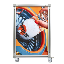 glass washing counter Performance | wheeled product photo S