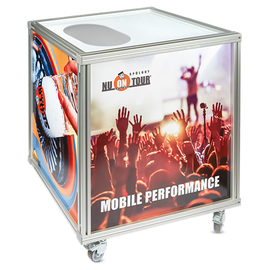 glass washing counter Performance | wheeled product photo