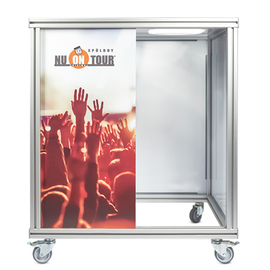 glass washing counter Performance | wheeled product photo S