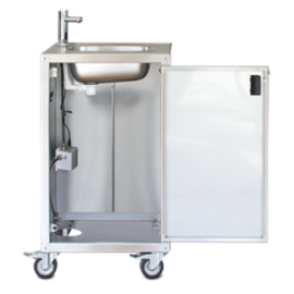 hand washing station NU ON TOUR A STAR hand clean | wheeled product photo  S