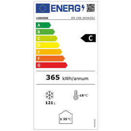 sales chest EFE 1500 white 145 ltr 365 kWh / year product photo  S