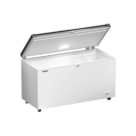 chest freezer EFL 4656 404 ltr white | stainless steel cover product photo