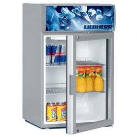 countertop cooler BCDv 1003 silver coloured 85 ltr | convection cooling | door swing on the right product photo