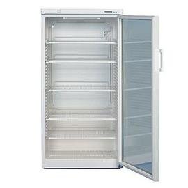 Universal refrigerator with static cooling FKS 5002, white, with glass door, temperature range: + 2 ° C to + 10 ° C product photo