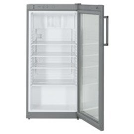 cooling device FKvsl 2613-21 silver coloured 250 l | convection cooling | door swing on the right product photo