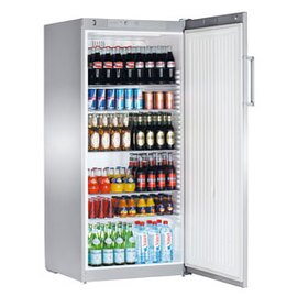 cooling device FKvsl 5410-21 silver coloured 554 ltr | convection cooling | door swing on the right product photo