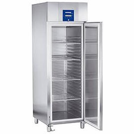 Freezer with convection cooling GGPv 6590, ProfiPremiumline, chrome-nickel steel housing, temperature range: -10 ° C to -35 ° C product photo