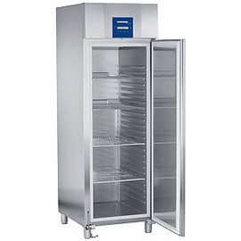 Refrigerator with recirculating air cooling GKPv 6590, ProfiPremiumline, Chromnickelstahl, Temperature range: -2ºC to + 16ºC product photo