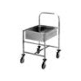 Mobile rack for GN containers 2/1 (GN container shown not included) product photo