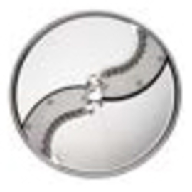 S-blade cutting disc with wavy edge and pressure bar 3 mm - dishwasher safe product photo