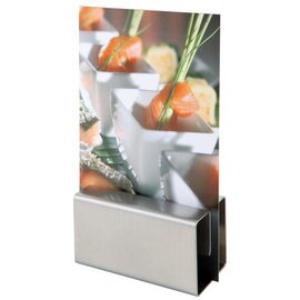 sign holder • stainless steel | matt L 85 mm x 40 mm H 85 mm H 40 mm | 2 pieces product photo