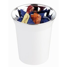 table bin|cutlery container TOP CHROM 1 compartment  Ø 130 mm  H 150 mm product photo