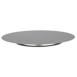 pastry serving plate stainless steel Ø 310 mm  H 30 mm product photo