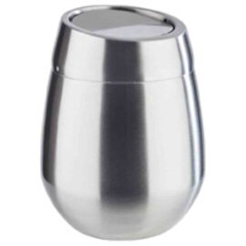 table bin 2 ltr stainless steel swing lid Ø 140 mm  H 200 mm product photo