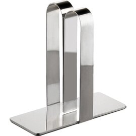 table sign holder • stainless steel L 140 mm x 55 mm H 140 mm product photo  S