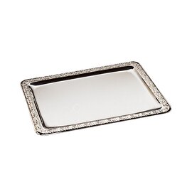 tray SCHÖNER ESSEN stainless steel relief rim  L 350 mm  B 240 mm product photo