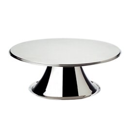 cake plate stainless steel Ø 300 mm  H 110 mm product photo
