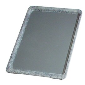 serving tray RUTSCHFEST polyester grey rectangular | 530 mm  x 370 mm product photo