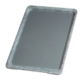 serving tray GN 1/1 polyester grey rectangular product photo