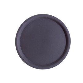 serving tray HAPPY HOUR polyester black round  Ø 320 mm product photo