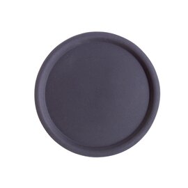serving tray HAPPY HOUR polyester black round  Ø 320 mm product photo