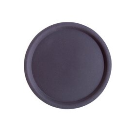 serving tray HAPPY HOUR polyester black round  Ø 380 mm product photo