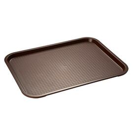 fast food tray polypropylene brown 450 mm x 355 mm product photo