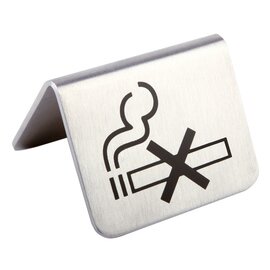 table display stand • no smoking symbol L 55 mm x 50 mm H 35 mm | 2 pieces product photo