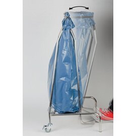 pedal bin bag holder stainless steel  L 590 mm  B 430 mm  H 960 mm product photo  S