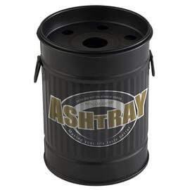 wind ashtray SMOKY metal black Ø 85 mm H 115 mm product photo