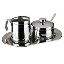 milk and sugar set • milk|sugar stainless steel product photo