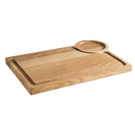 serving board OAK brown 370 mm x 250 mm H 20 mm product photo