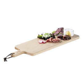 serving board beech wood 600 mm x 195 mm H 20 mm product photo  S