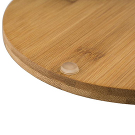 wooden tray with hood round Ø 205 mm H 100 mm product photo  S
