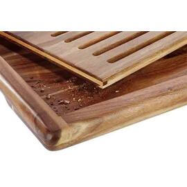 bread cutting board AKAZIA GN 1/1 brown 530 mm x 325 mm product photo  S