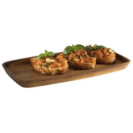 serving board brown 300 mm x 150 mm H 20 mm product photo  S