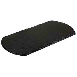 natural slate platter STARTER  • black | 300 mm  x 150 mm  H 7 mm product photo